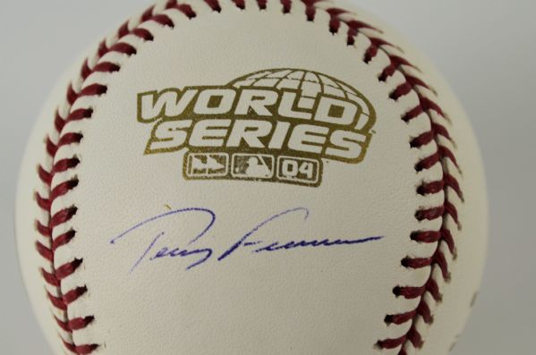 Terry Francona Autographed 2004 World Series Baseball