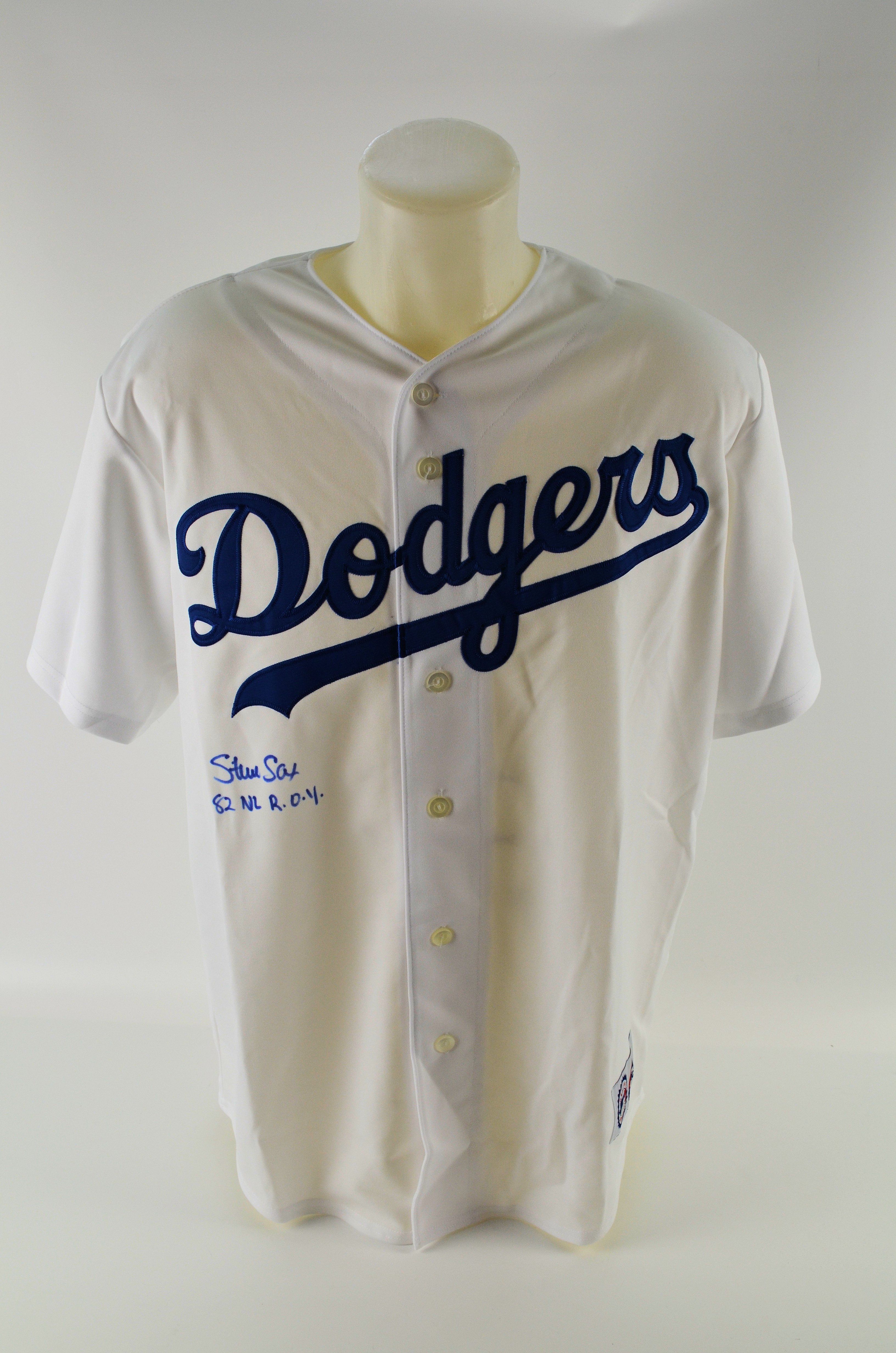 Steve Sax Autographed Memorabilia