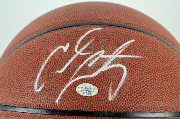 Lot Detail - Carmelo Anthony Autographed Basketball