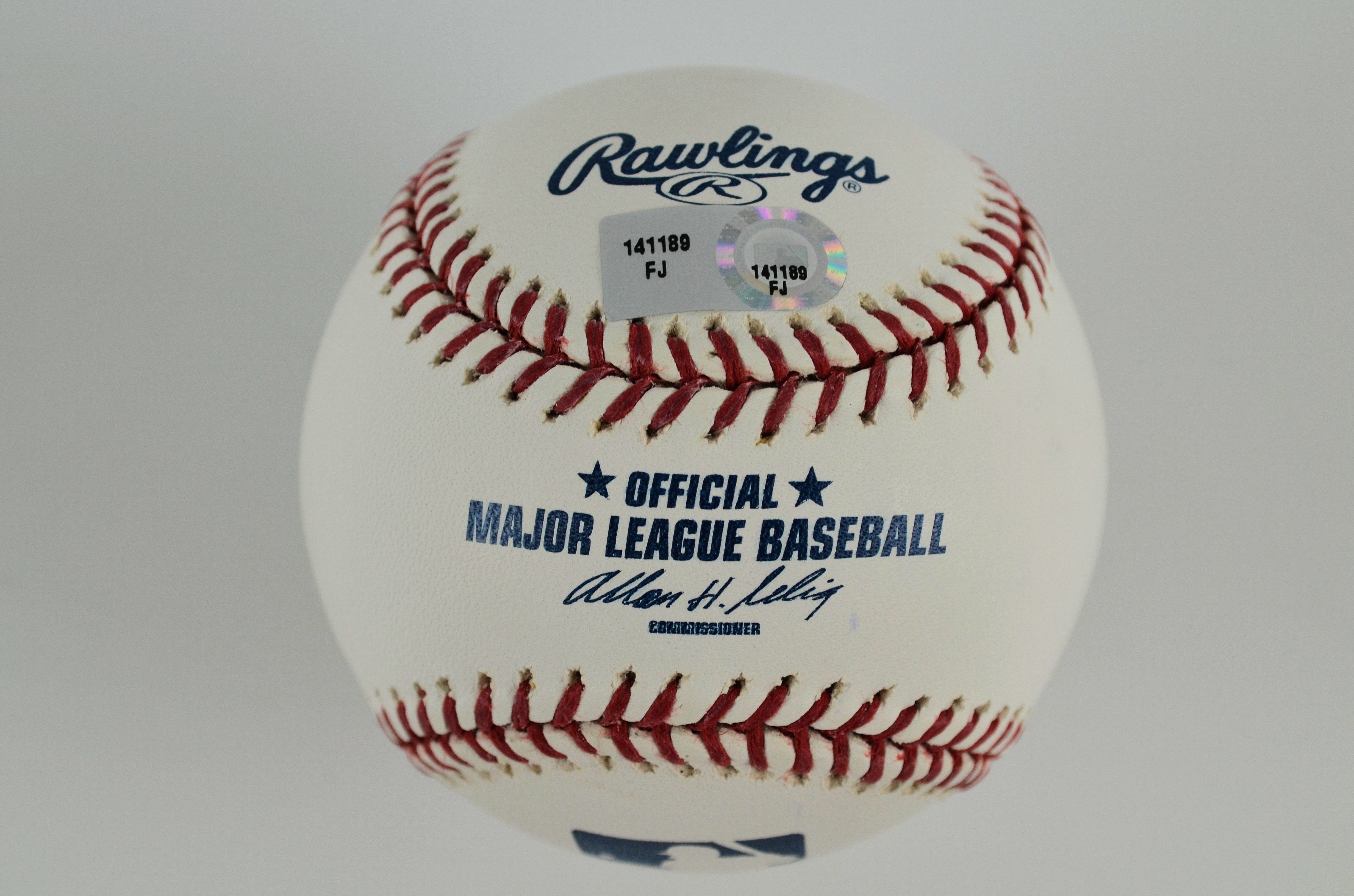 Buster Posey Autographed 60th Anniversary Baseball