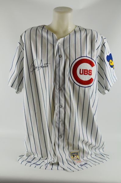 Ron Santo Autographed Chicago Cubs Mitchell & Ness Jersey