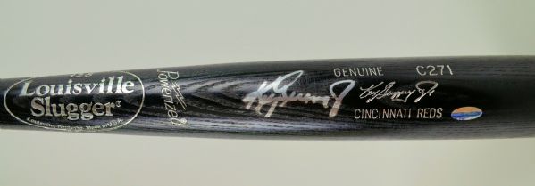 Ken Griffey Jr. Cincinnati Reds Autographed Bat UDA