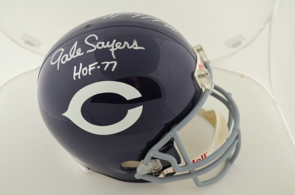 Chicago Bears Autographed Full Size Helmet