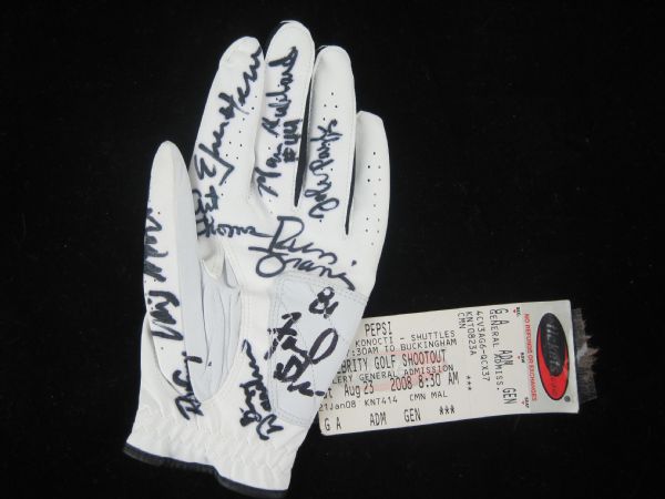 SF 49ers Autographed Golf Glove