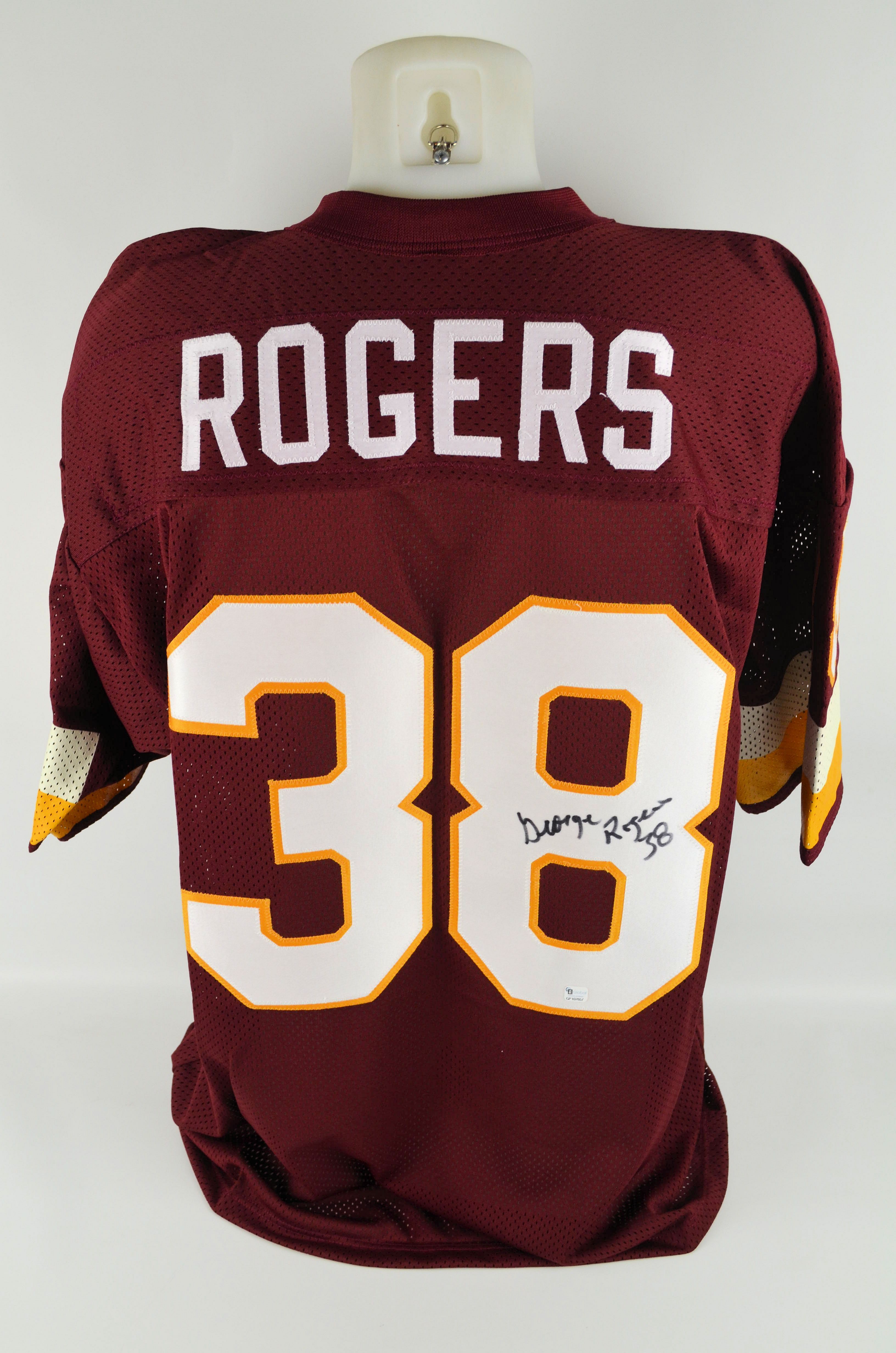 autographed redskins jersey