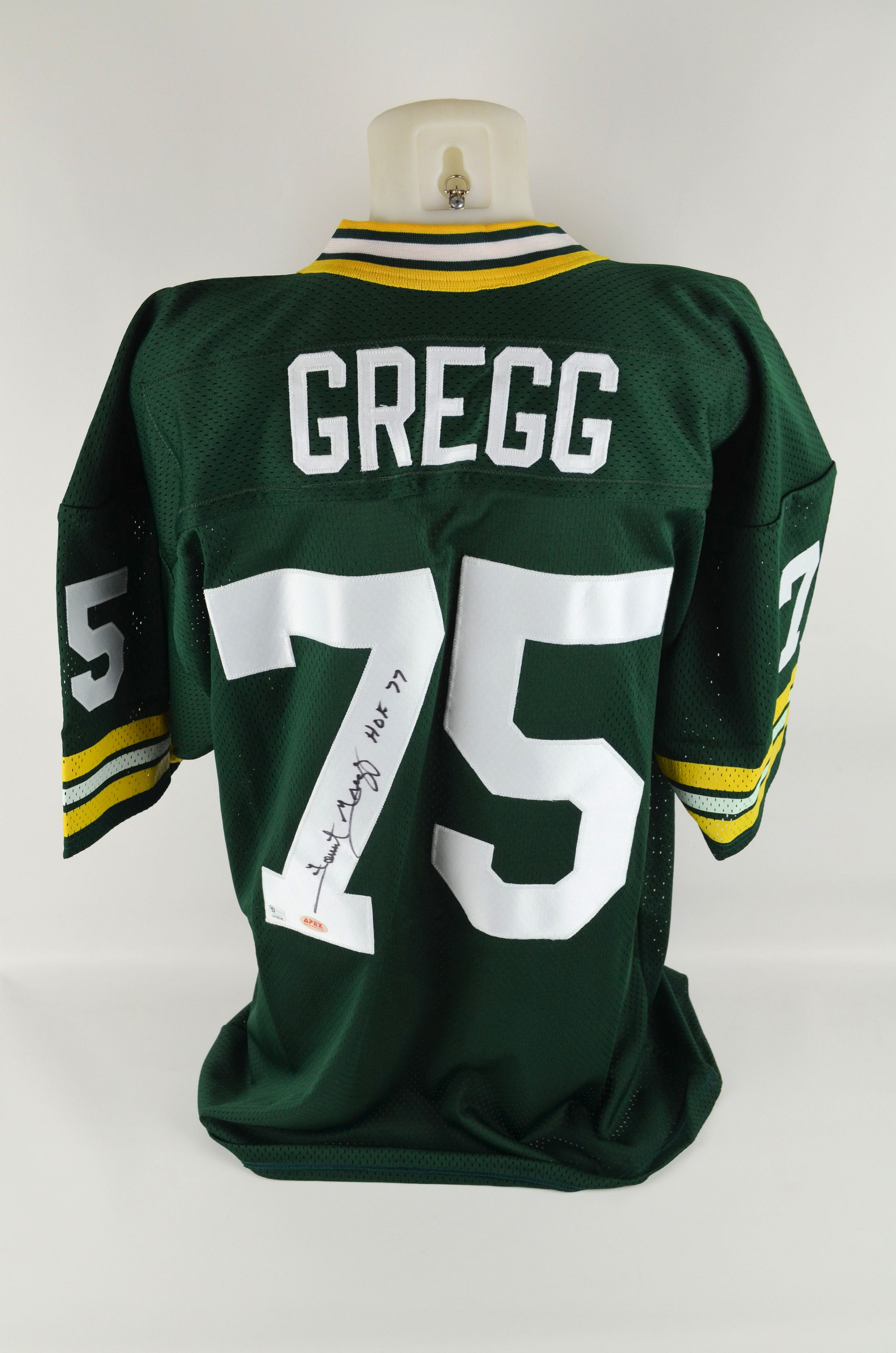 Forrest Gregg Worn Green Bay Packers Jersey