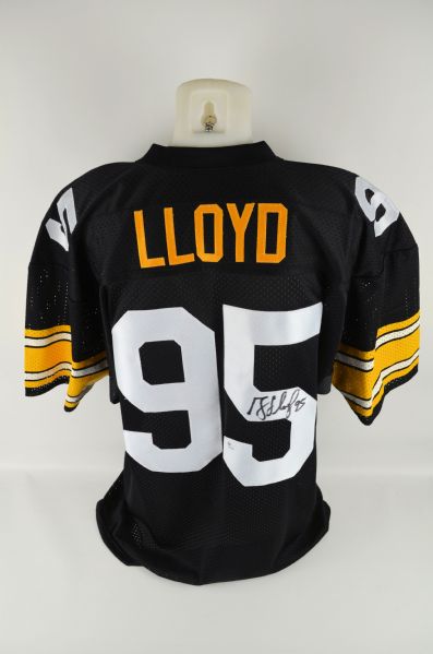 Greg Lloyd Autographed Pittsburgh Steelers Jersey