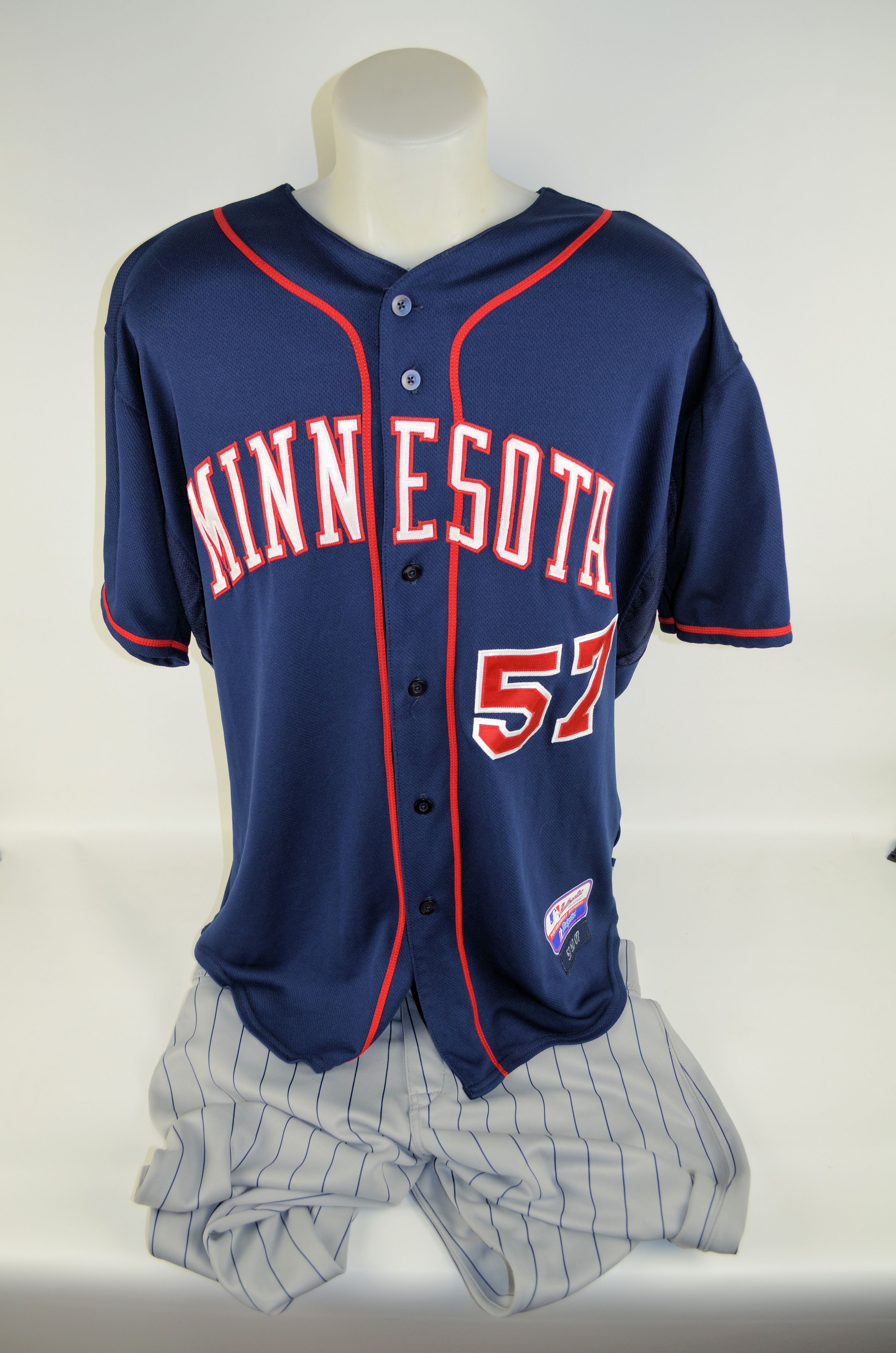 2007 Johan Santana Game Issued Minnesota Twins Jersey