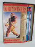 Budweiser Collection of 31 Unscored 1989 NFL Advertising Schedules 