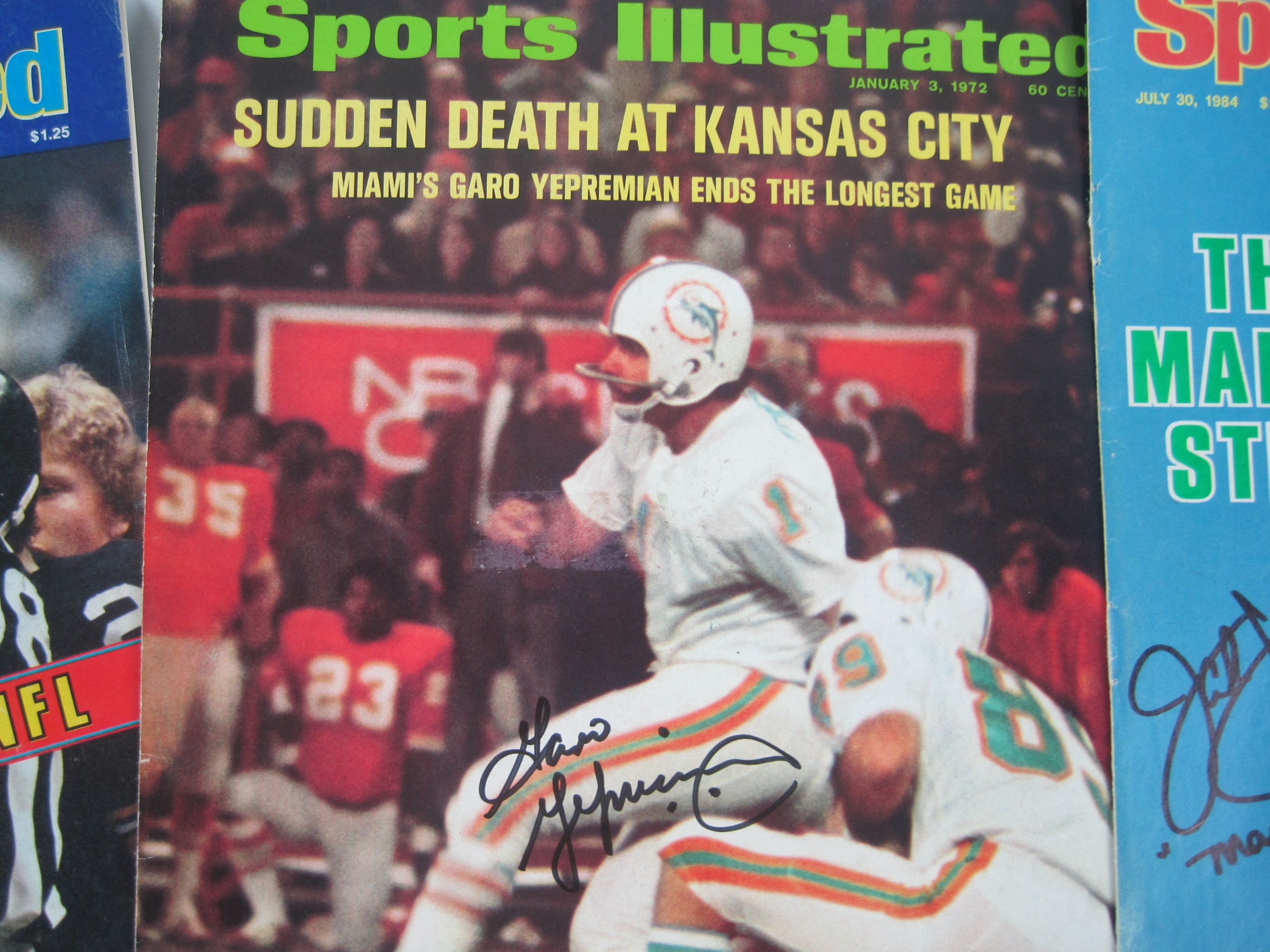 Jack Lambert Autographed October 1982 Inside Sports Magazine JSA