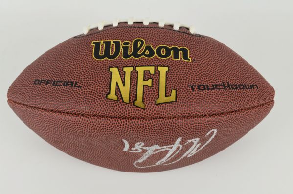 Calvin Johnson Autographed Football