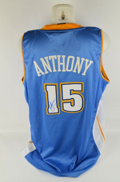 Carmelo Anthony Autographed Denver Nuggets Jersey