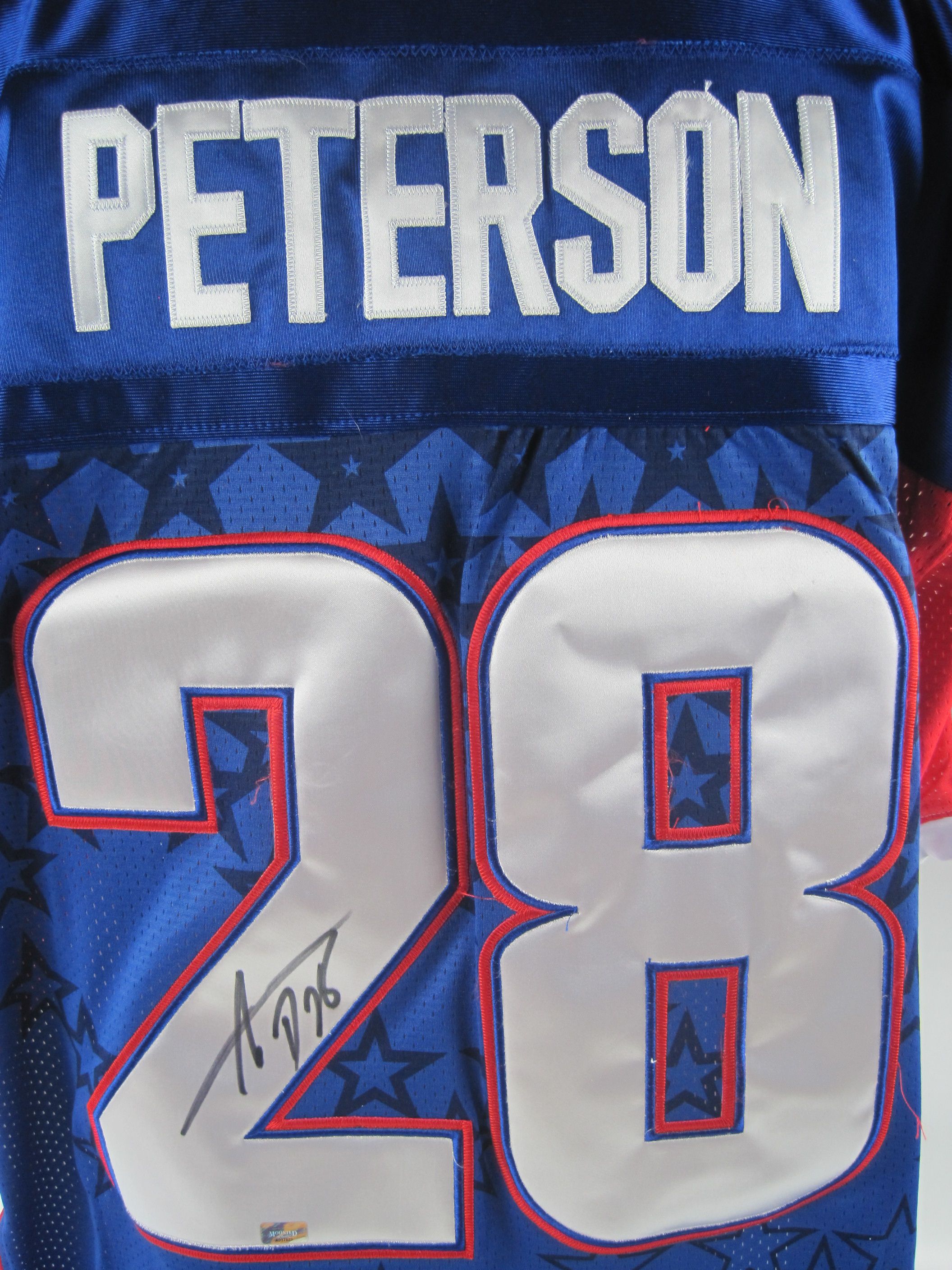 Lot Detail - Adrian Peterson Autographed 2008 Pro Bowl Jersey