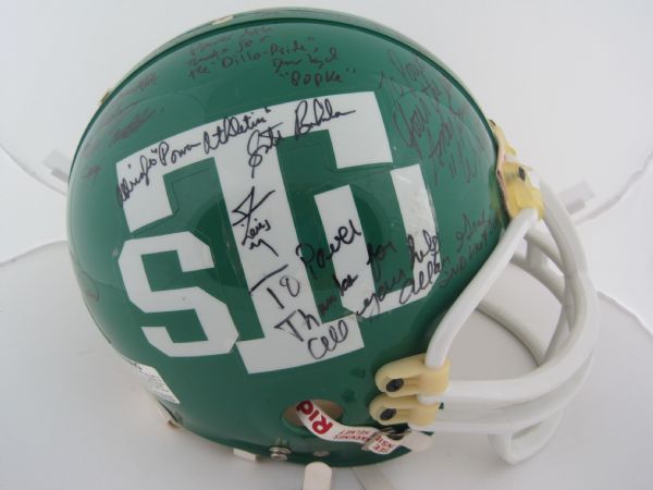 "Necessary Roughness" Cast Signed Movie Helmet           