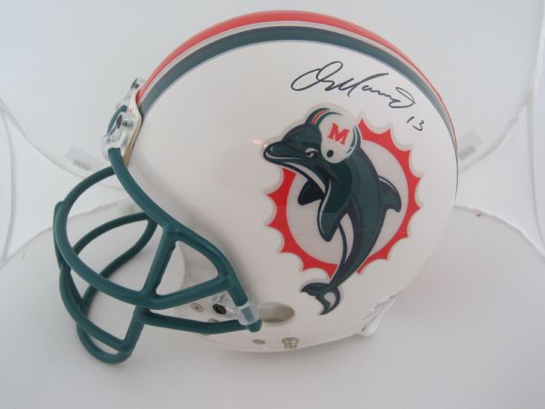 Dan Marino Autographed Miami Dolphins Authentic Riddell Helmet 