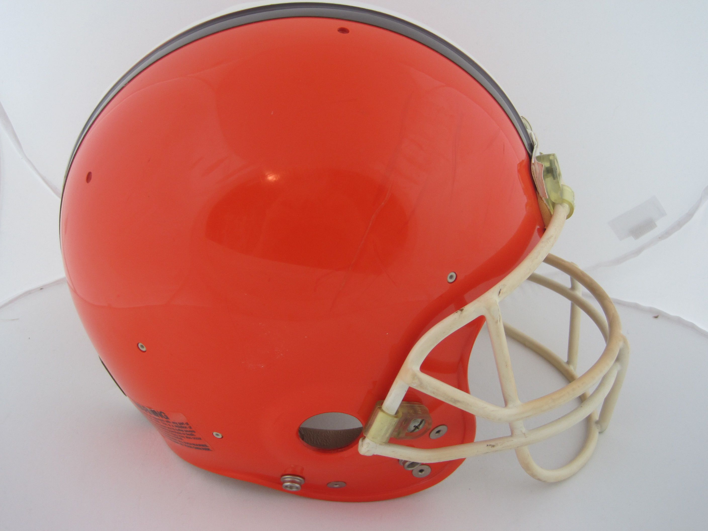 Lot Detail - Vintage Cleveland Browns Helmet- Autographed by a Number of  Former Cleveland Browns