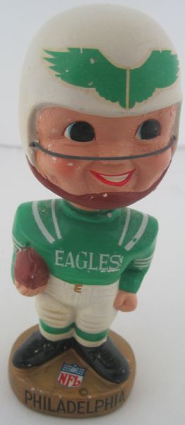 Philadelphia Eagles Vintage 1960s NFL Bobblehead Nodder