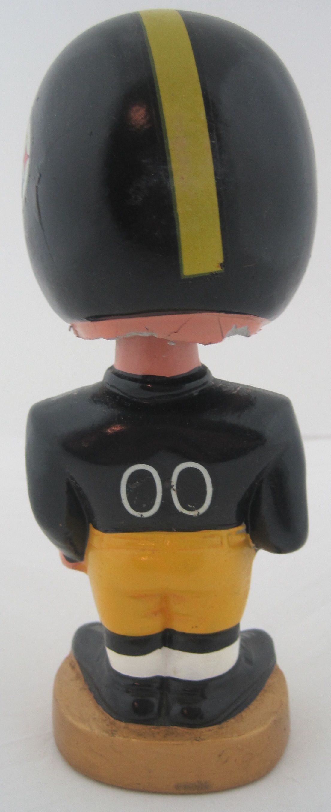 Pittsburg Steelers Toes Up 1962 Vintage Bobblehead Extremely Scarce Black  Face Nodder - Vintage Nodders