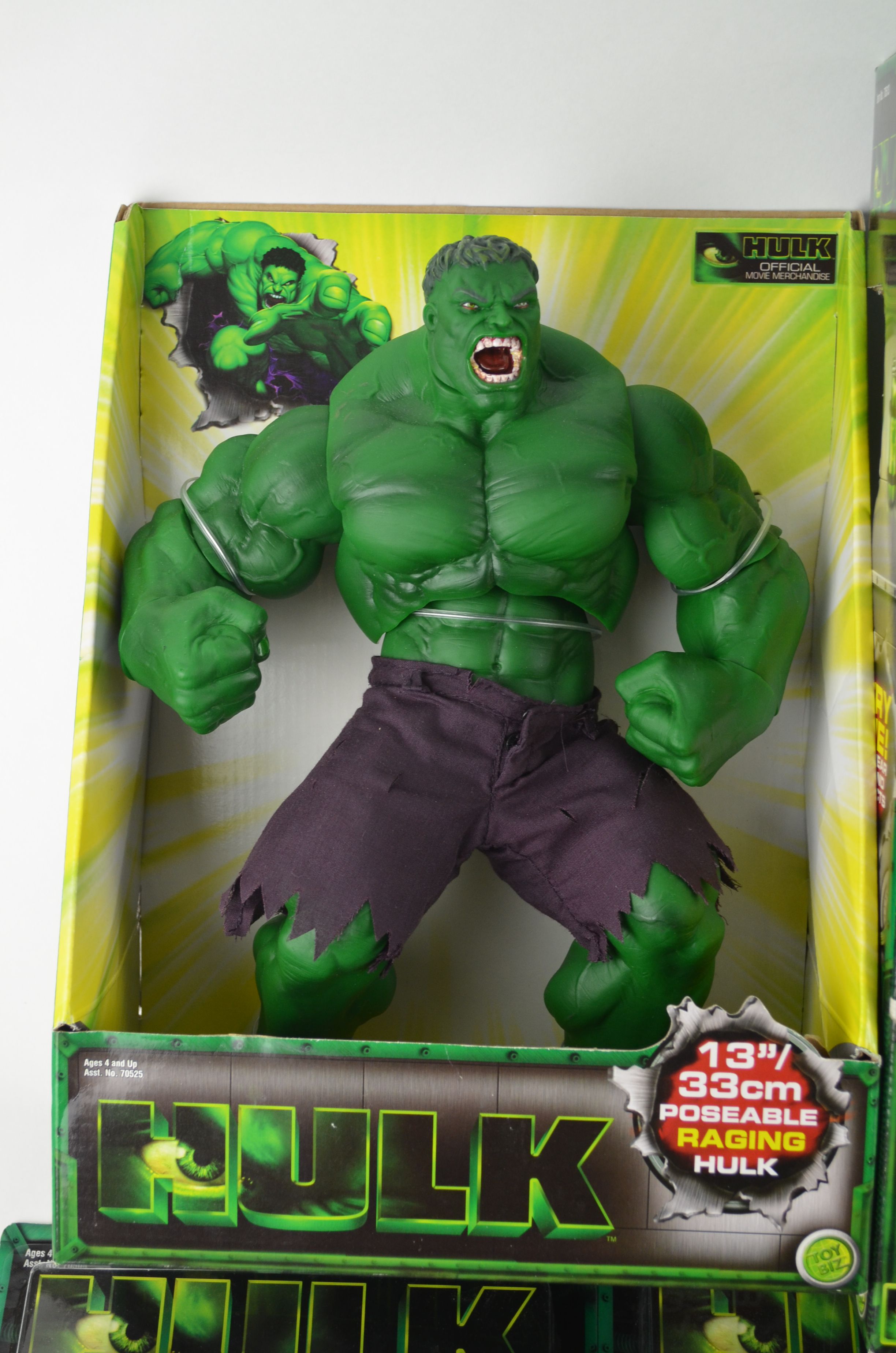 Lot Detail - Incredible Hulk Action Figure Collection