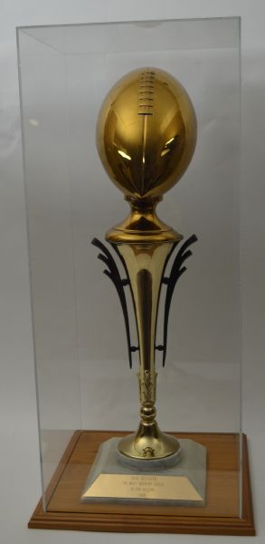 Bob Devaneys Stunning 1969 Trophy w/Nebraska Cornhuskers LOA