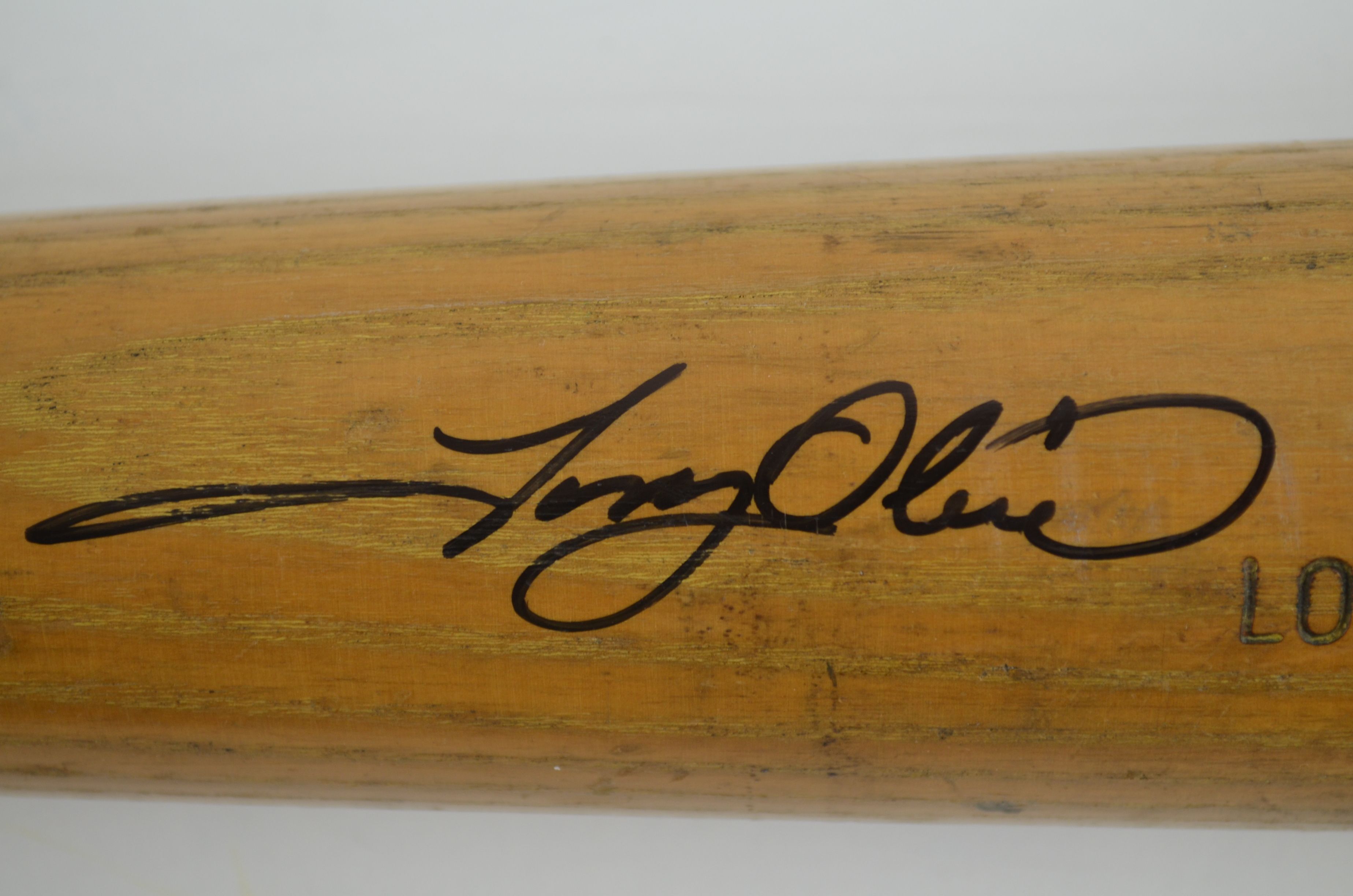 Tony Oliva Autographed Rawlings Name Model Bat Inscribed HOF 2022