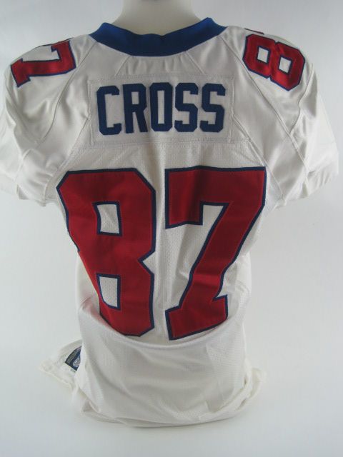 Lot Detail - 1999 Howard Cross Game Used New York Giants Home Jersey  (MeiGray)