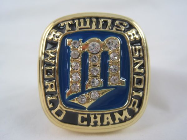 1987 Minnesota Twins Replica World Series Ring