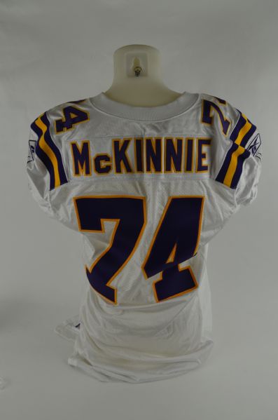 Bryant McKinnie 2002 Minnesota Vikings Professional Model Jersey w/No Use