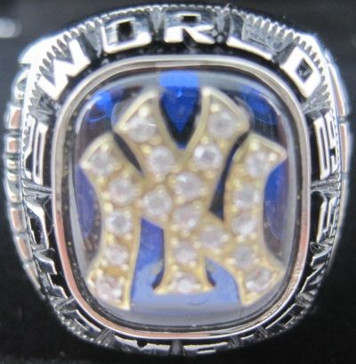 2009 New York Yankees World Series Baseball Championship Ring