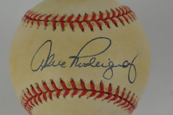 Alex Rodriguez "Vintage" Full Signature Autographed Baseball