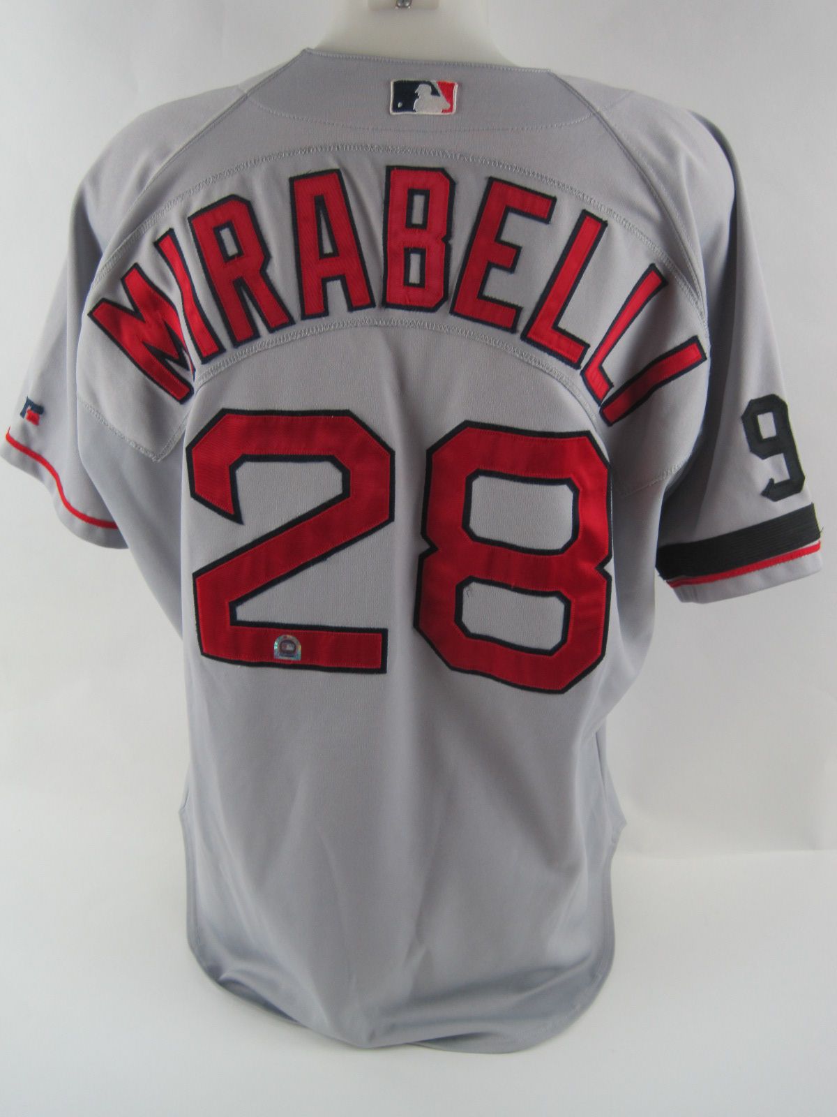 2004 Doug Mirabelli Boston Red Sox Majestic Authentic MLB Jersey Size 44  Large – Rare VNTG