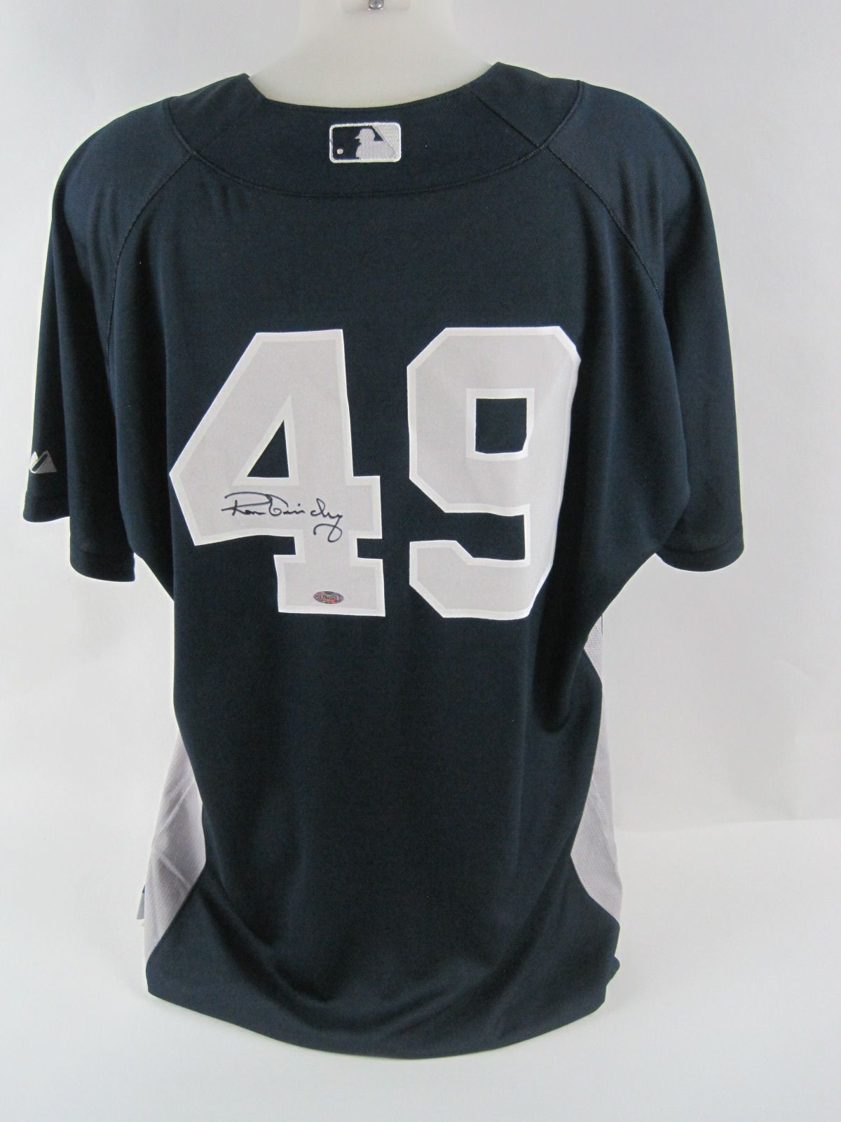 Lot Detail - Ron Guidry #49 New York Yankee Spring Training Jersey w ...