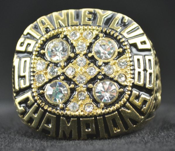 Wayne Gretzky 1988 Edmonton Oilers Stanley Cup Championship Replica Ring