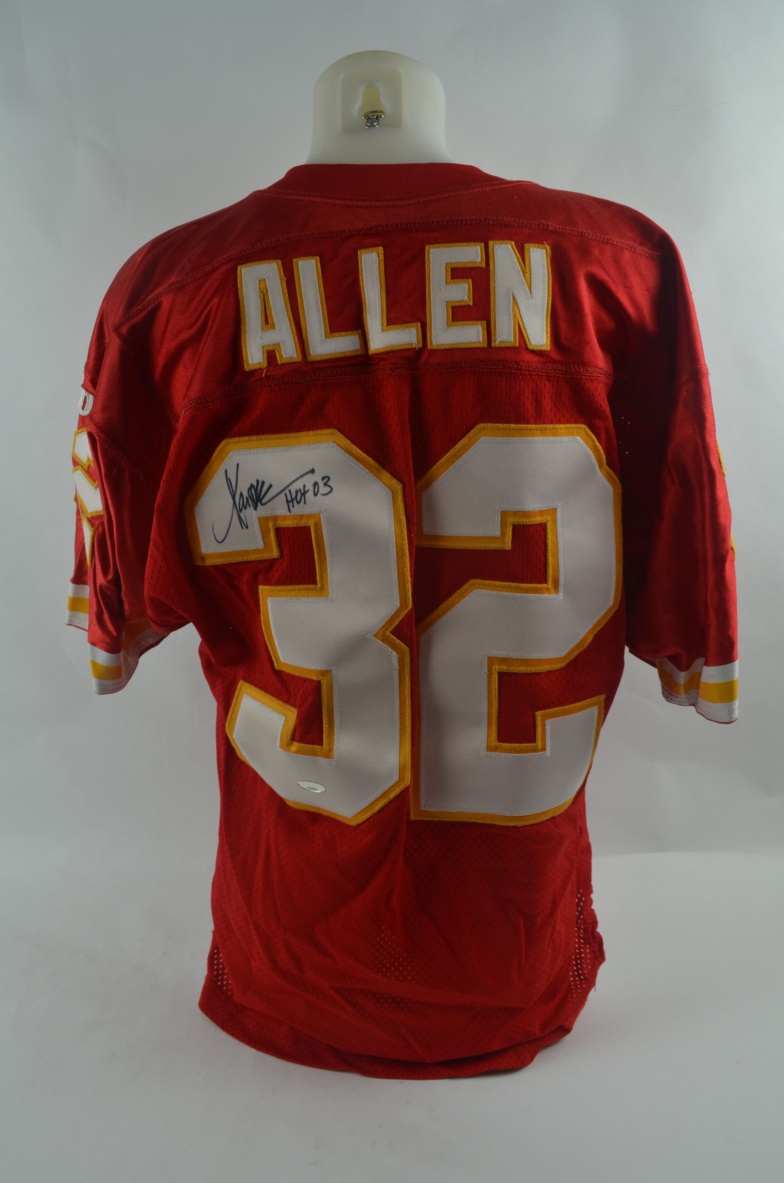 Lot Detail - Marcus Allen Autographed 1993 Kansas City Chiefs Jersey