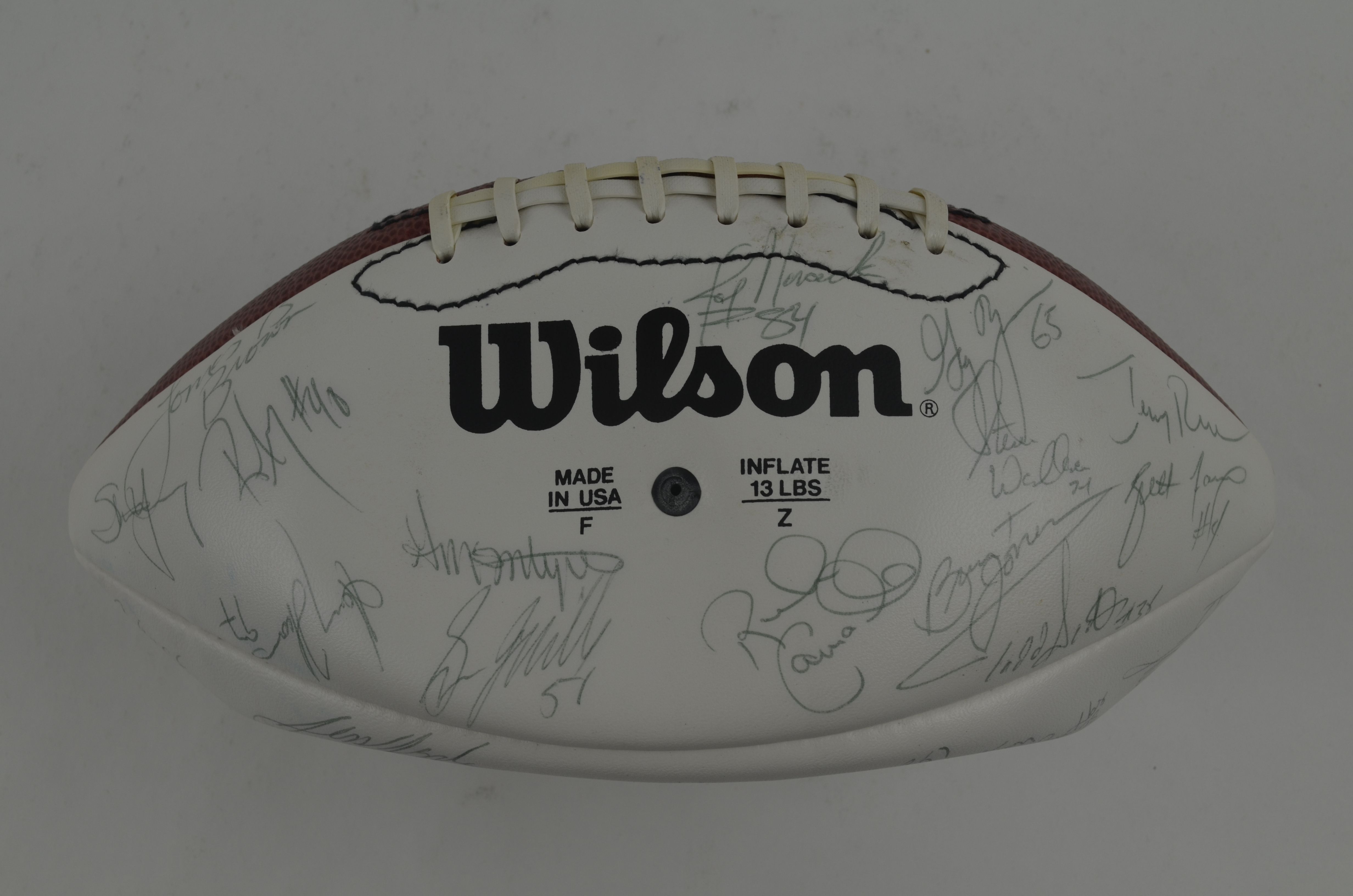 Lot Detail - 1993 NFC Pro Bowl Autographed Football