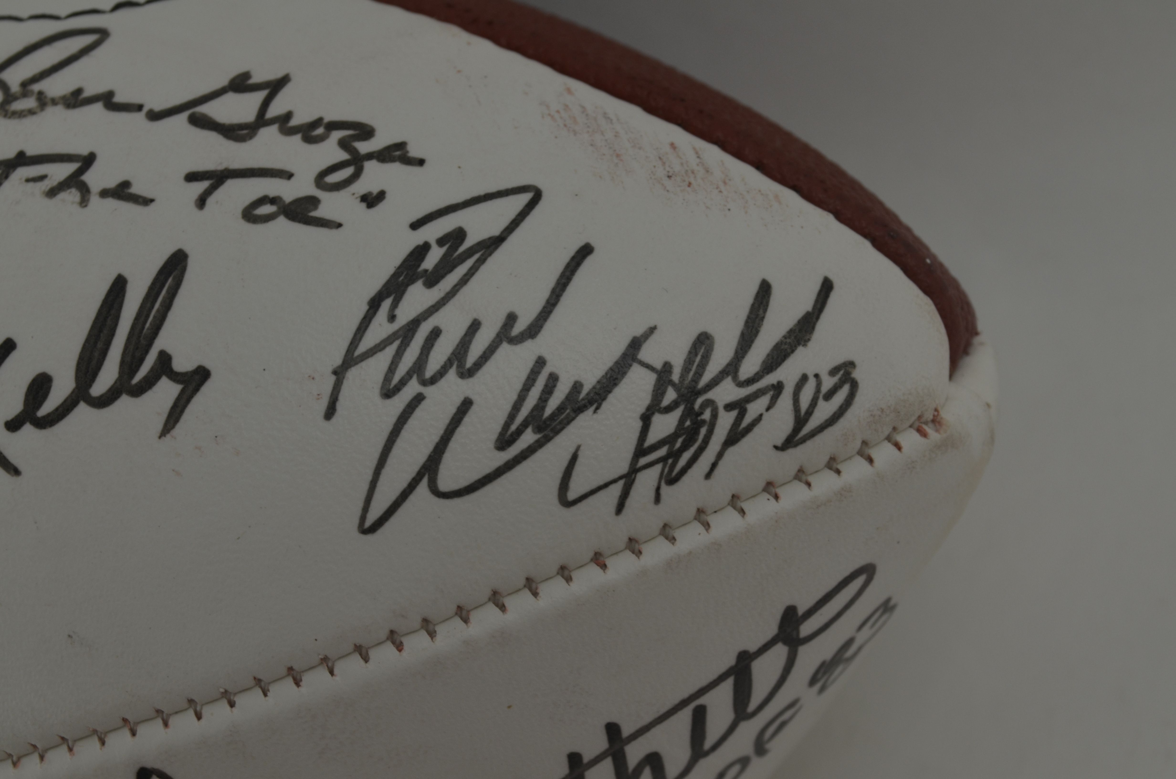 Lot Detail - Cleveland Browns HOF Legends Autographed Football