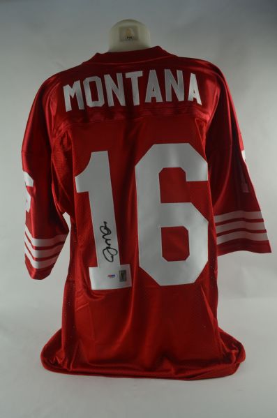 Joe Montana SF 49ers Autographed Jersey