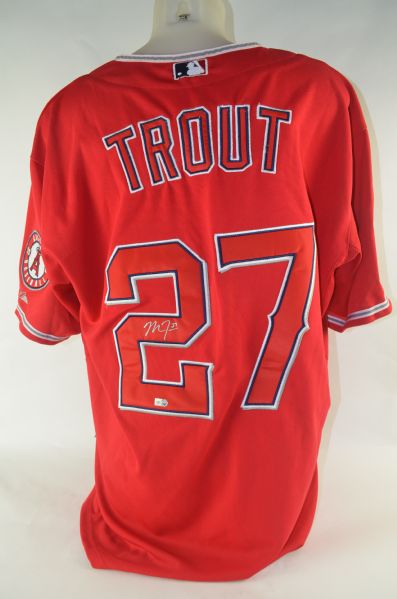 Mike Trout Autographed Jersey