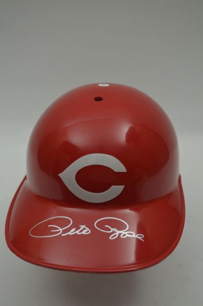 Pete Rose Autographed Cincinnati Reds Batting Helmet