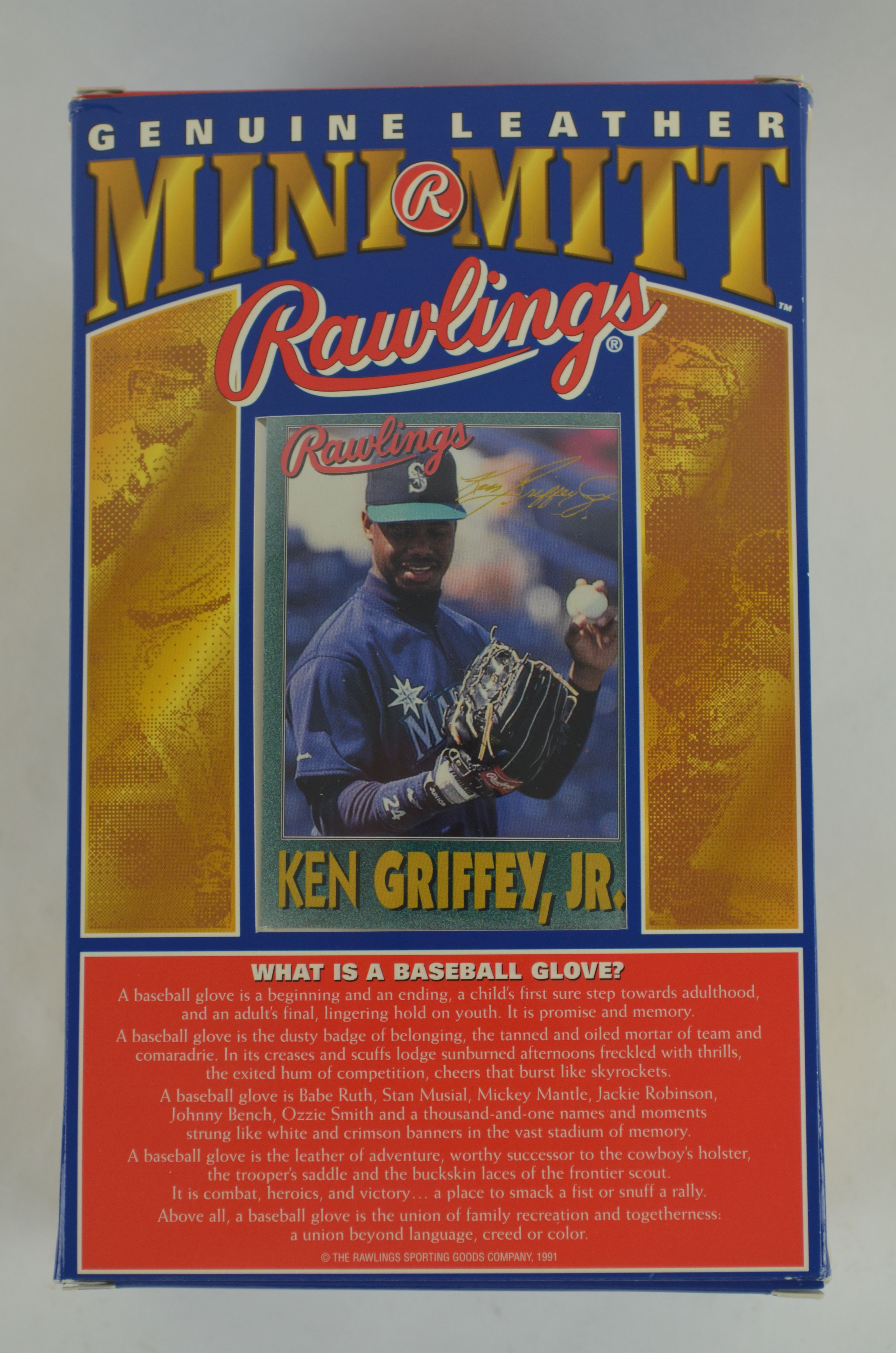 Lot Detail - Ken Griffey Jr. Autographed Rawlings Mini Baseball Glove