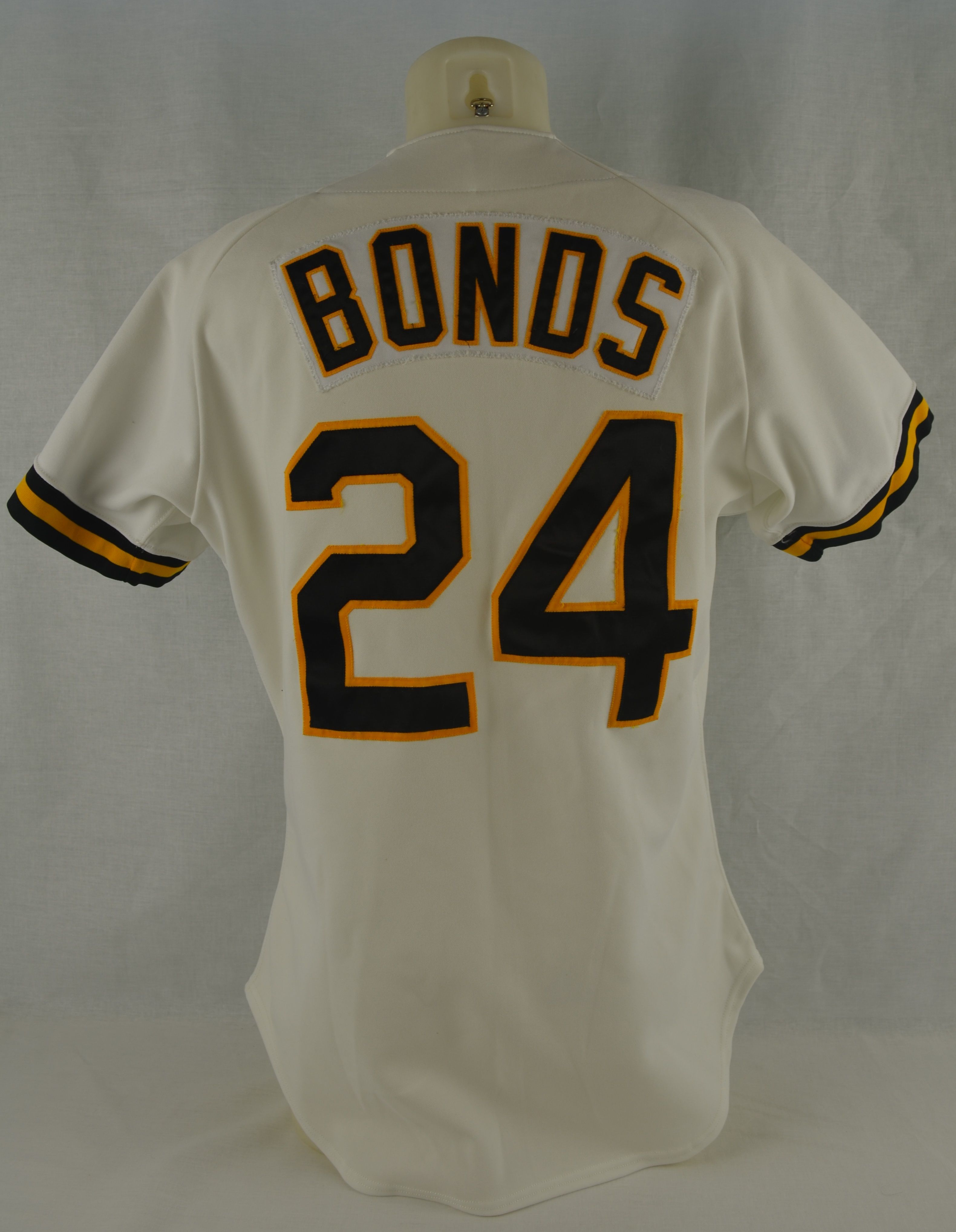 Lot Detail - Barry Bonds 1992 Pittsburgh Pirates Professional Model Jersey  w/Medium Use