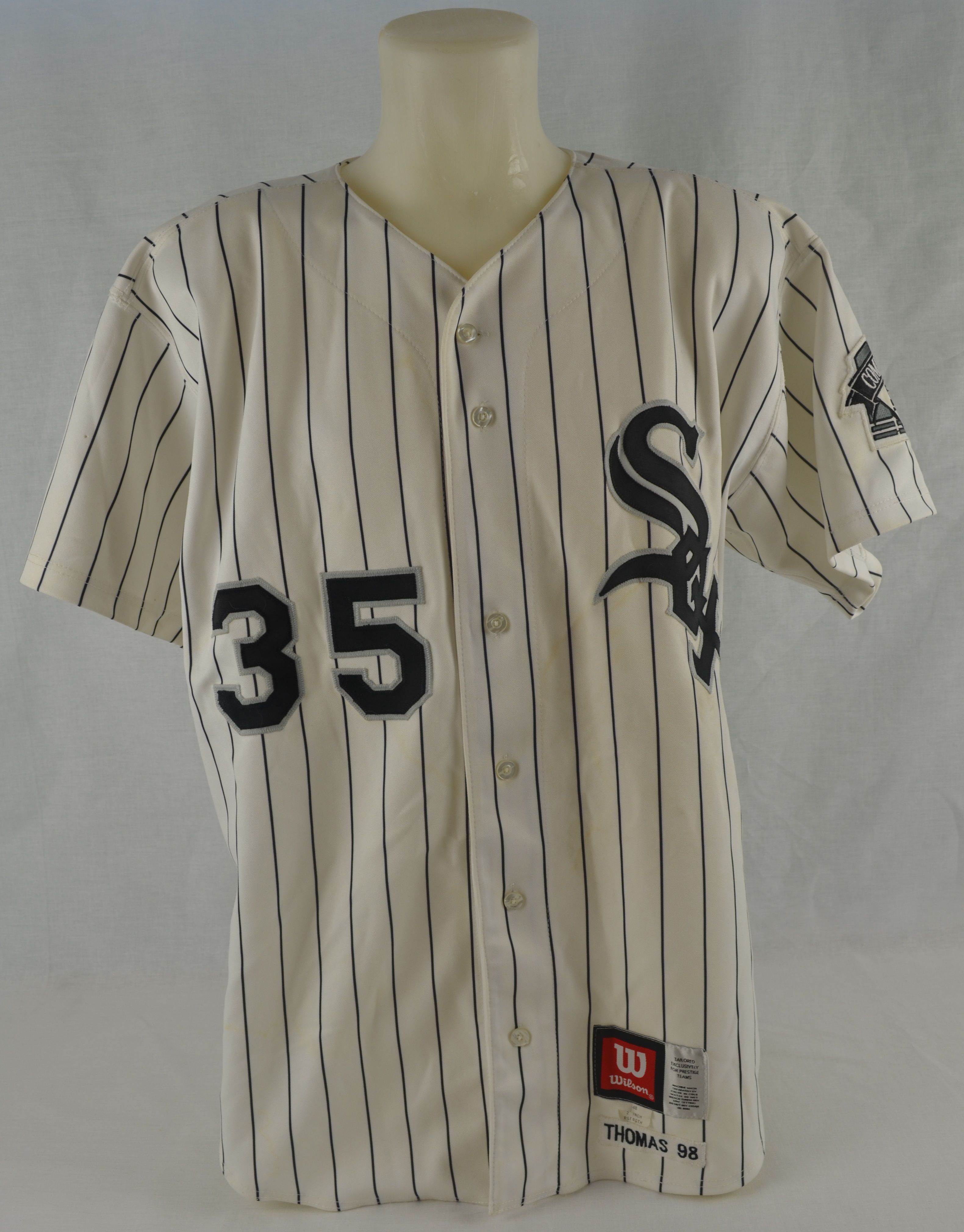 Lot Detail - Frank Thomas 1998 Chicago White Sox Professional Model Jersey  w/Medium Use