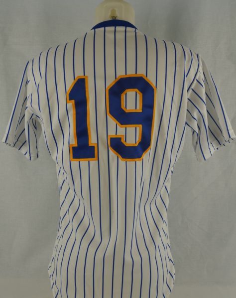 Robin Yount 1987 Milwaukee Brewers Professional Jersey w/Heavy Use