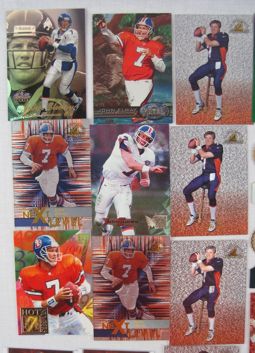 Lot Detail - John Elway Collection of 78 Football Cards