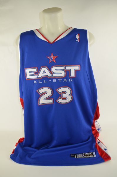 LeBron James 2004-05 Professional Model First All Star Game Uniform w/Photo Style Match