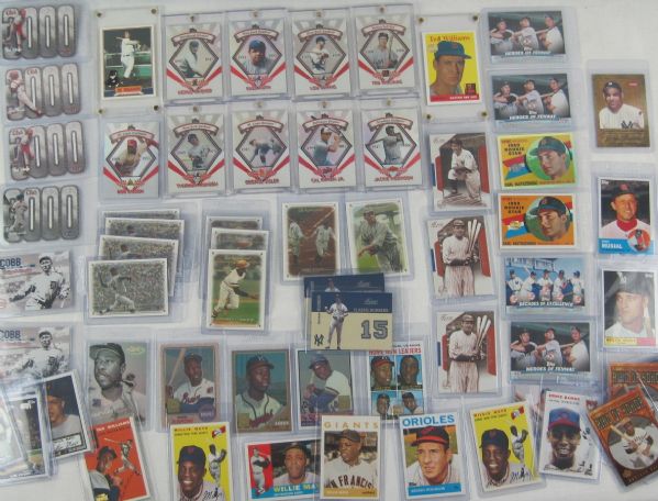 MLB Legends Collection of 101 Baseball Cards