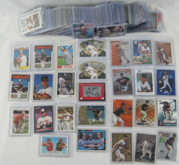 Lot Detail - Cal Ripken Collection of 192 Baseball Cards