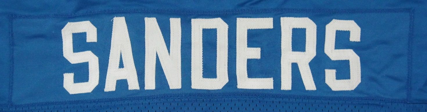 Barry Sanders Mitchell Ness 1994 NFL 75th Anniversary Lions Throwback 52  Jersey