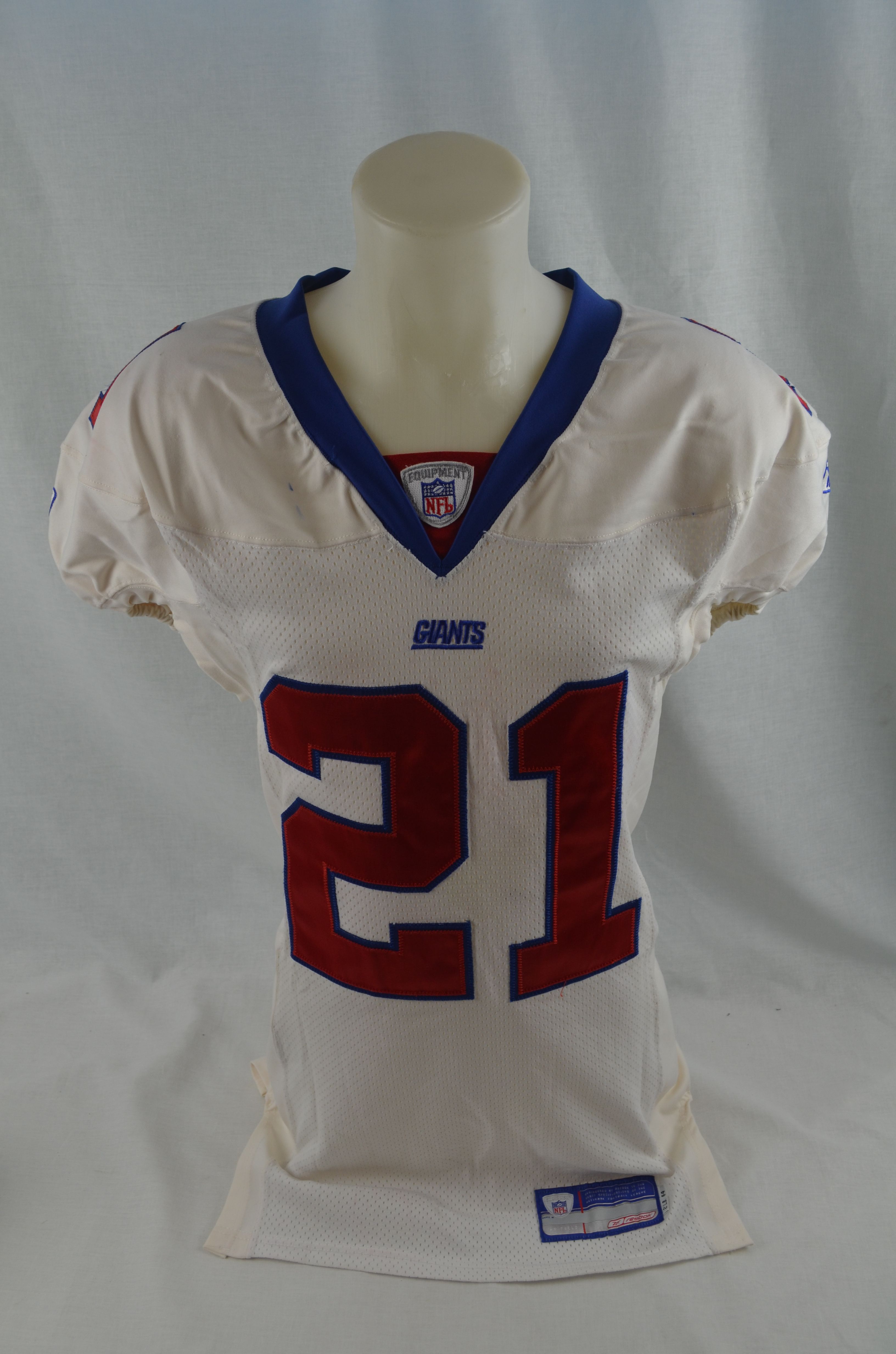 Lot Detail - Tiki Barber 2003 New York Giants Professional Model