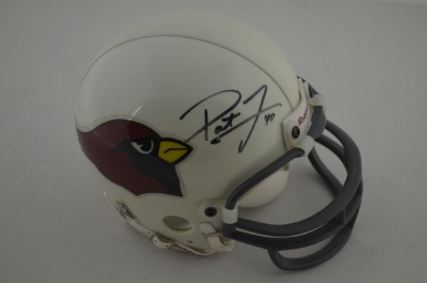 Pat Tillman Arizona Cardinals Autographed Mini Helmet PSA/DNA